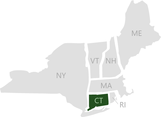 Connecticut Sourcing Map